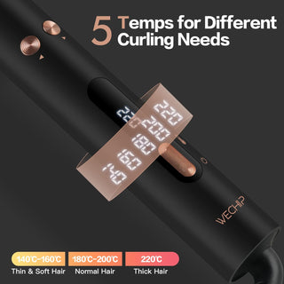 Automatic Hair Extension Curlers 360° Rotating Curling Tongs