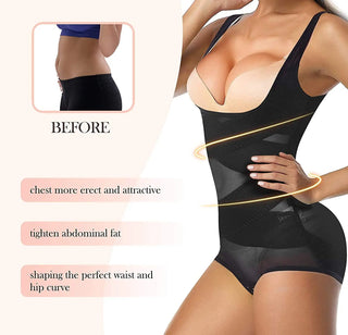 Full Body Shapewear Bodysuit Firming Body Shaper Waist Trainer - NZAZU