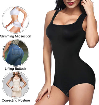 Full Body Shapewear Firming Body Shaper (Plus Size) - NZAZU