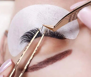 Lash Eyelash Extension Tweezers Set of 5, Japanese Stainless Steel - NZAZU