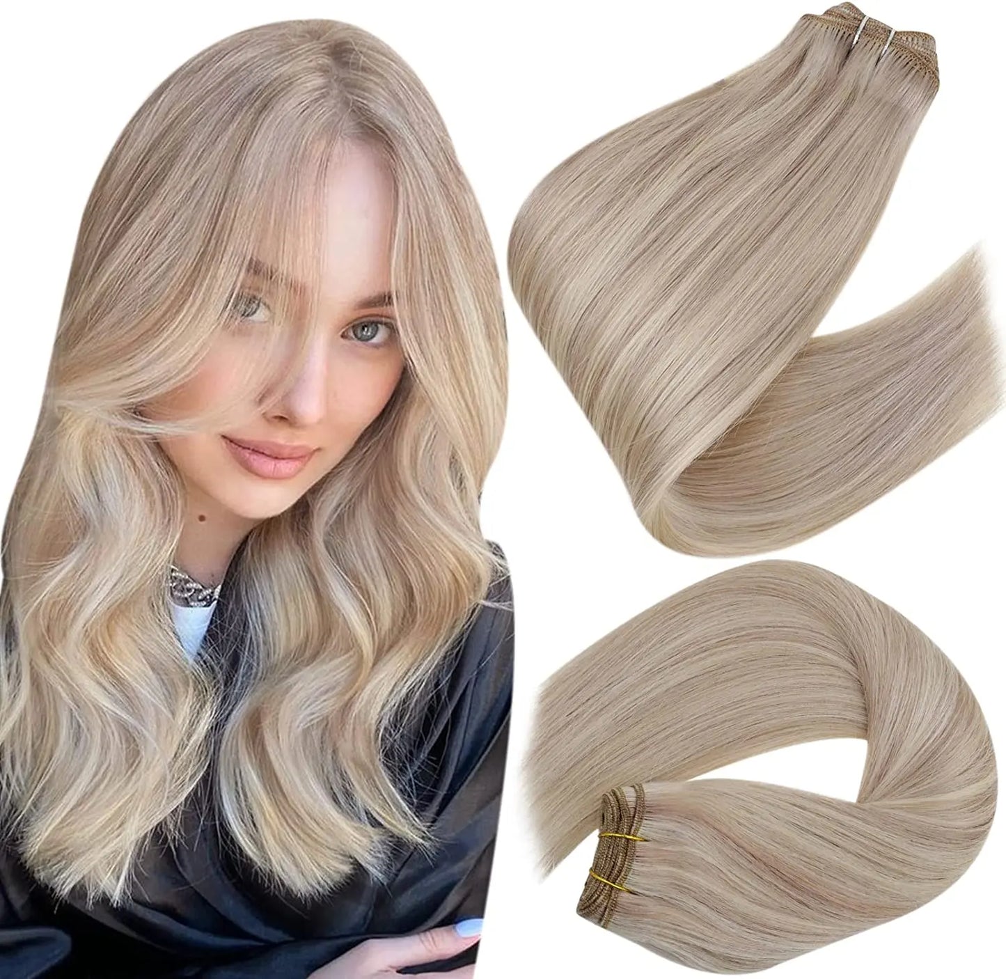 #18P613  Remy Human Hair Weft/Weave Extensions - 100g - NZAZU