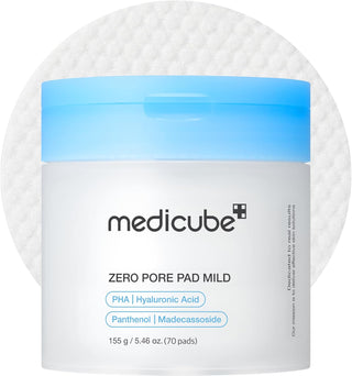 medicube Toner Pads Zero Pore Pad Mild 2.0 for Gentle Exfoliating