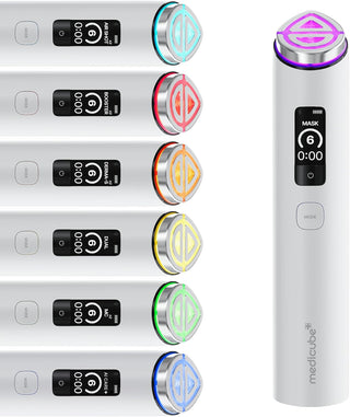 Medicube Booster Pro X2™ - 7 in 1 Glow Beauty Device, 2X Glow Care, White