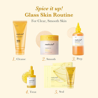 medicube Toner Pads Kojic Acid Turmeric Clarifying Pad for Troubled Skin