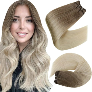 #8/60 Remy Human Hair Weft/Weave Extensions - 100g - NZAZU