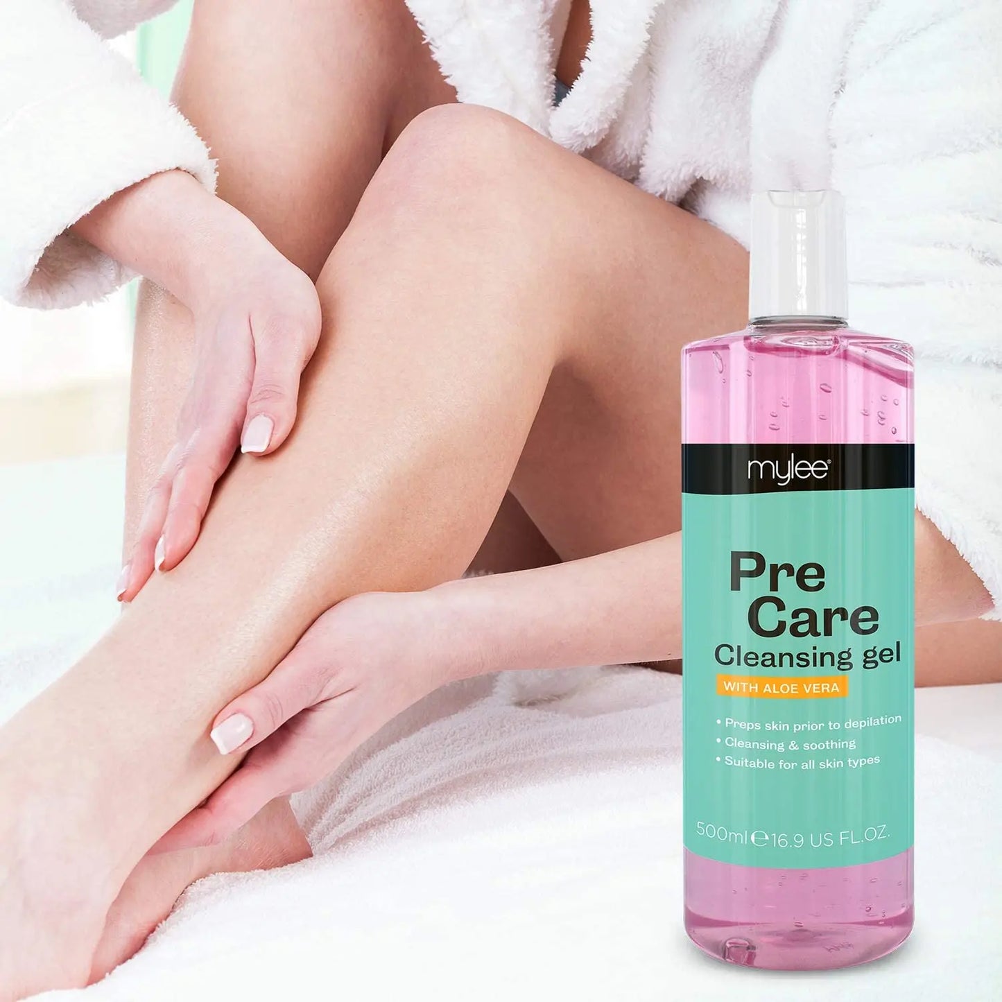 Pre Care Lotion for Cooling and Cleansing Skin Before Wax - NZAZU