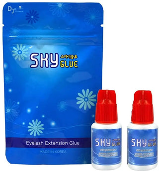 Sky Glue S+ Eyelash Extension Glue - Dries 1-2sec 5ml x 2 - NZAZU