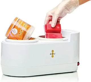 Wax Pox Hive Depilatory Dual Digital Wax Heater Wax pot Heater - Skin care - NZAZU